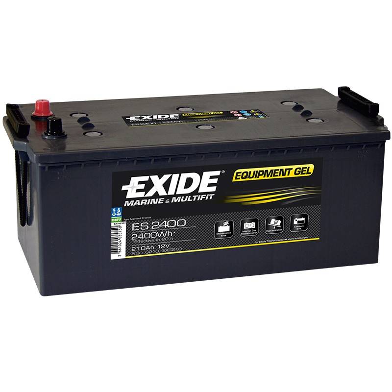 Batería Exide GEL ES2400 12V 210Ah | Los más Baratos